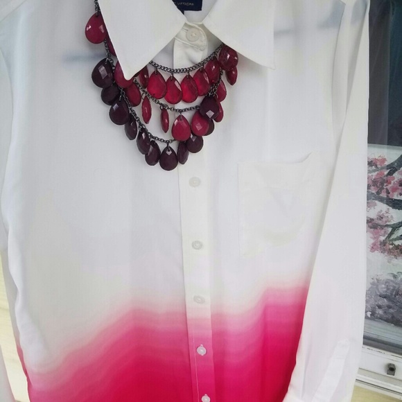 Adriene Vittadini Blouse Size Small NWT-FREESHIP - Picture 5 of 7